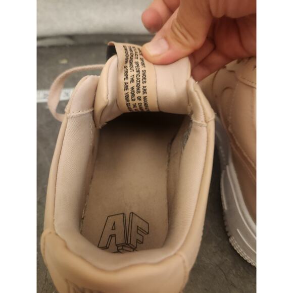 Nike Wmns Air Force 1 Pixel Particle‎ Beige CK6649 200 Women's 6.5 Sneakers - Picture 8 of 10
